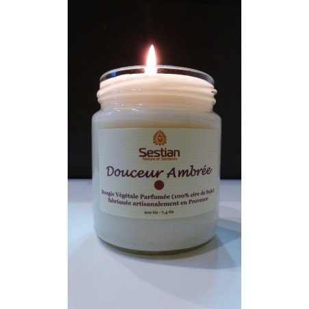 Bougie Parfumée Douceur Ambrée