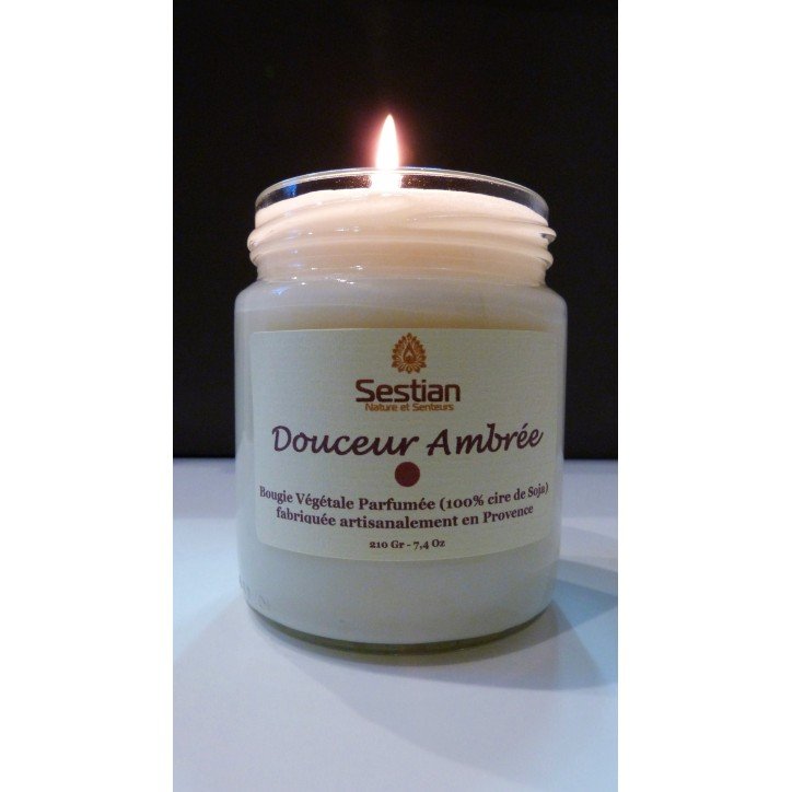 Bougie Parfumée Douceur Ambrée