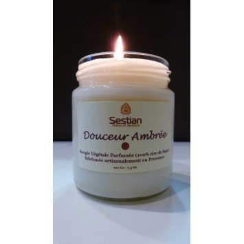 Bougie Parfumée Douceur Ambrée