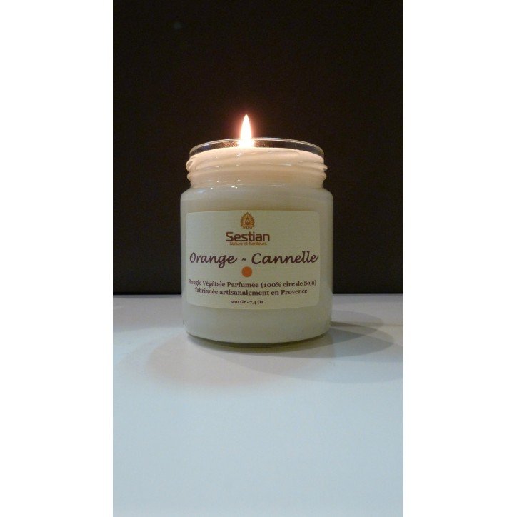 Bougie Parfumée Orange-Cannelle