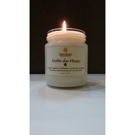 Bougie Parfumée Note de Musc