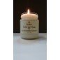 Bougie Naturelle Parfumée Note de Musc Gamme M Bougie Naturelle Parfumée Note de Musc Gamme M