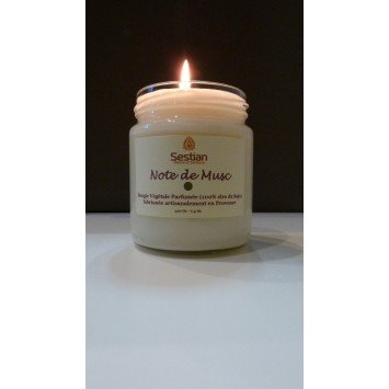 Bougie Parfumée Note de Musc