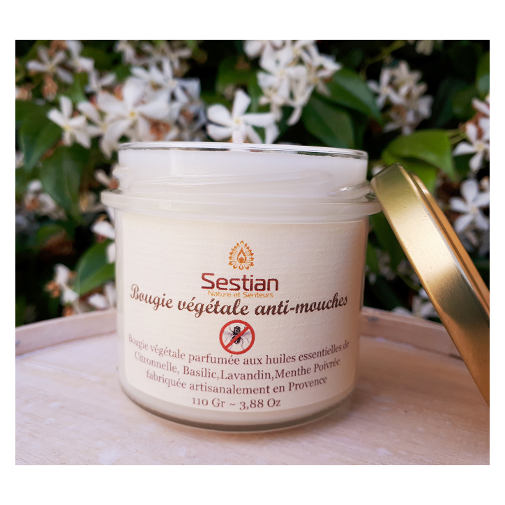 Bougie naturelle Anti-Mouches