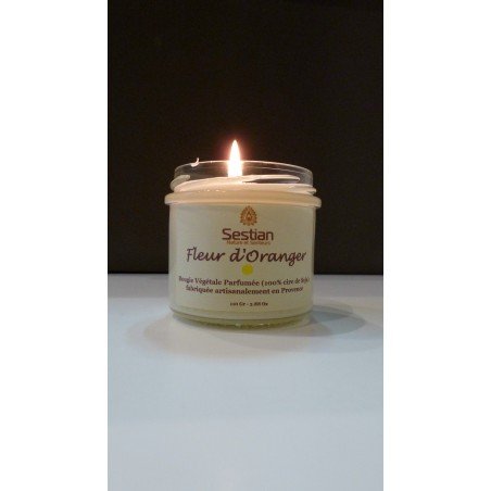 Bougie Parfumée Fleur d'Oranger
