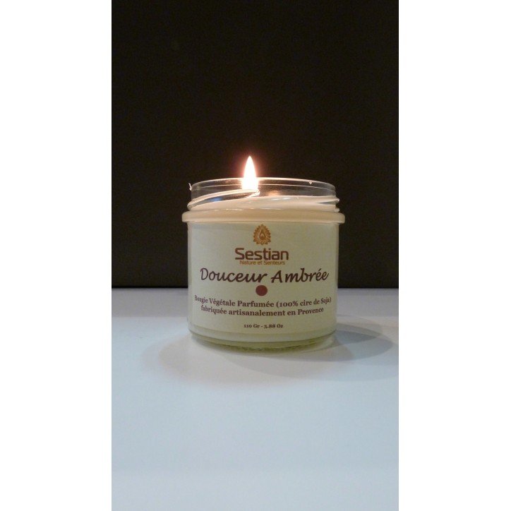 Bougie Parfumée Douceur Ambrée