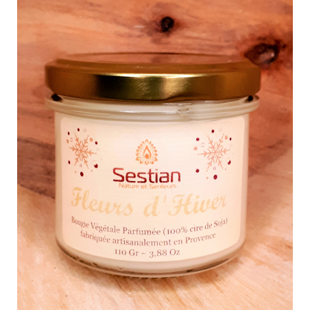 Bougie naturelle parfumée Absolue Tonka 110 Gr