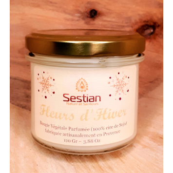Bougie Parfumée Fleurs d'Hiver 110 gr