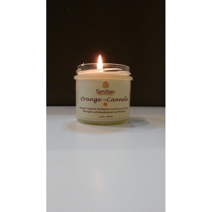 Bougie Parfumée Orange-Cannelle