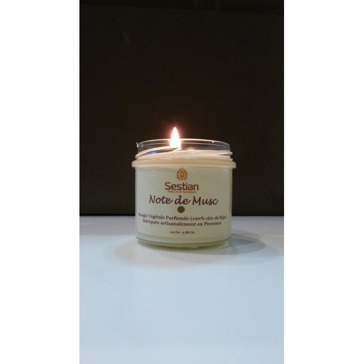 Bougie Parfumée Note de Musc