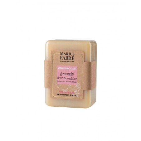 Savonnette parfumée à la Grenade et Fleur de Cerisier