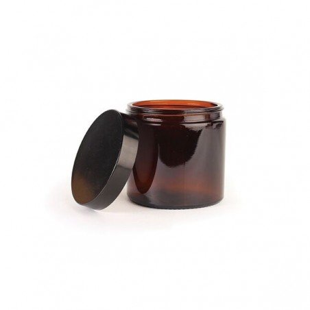 Pommadier verre Ambré 120ml