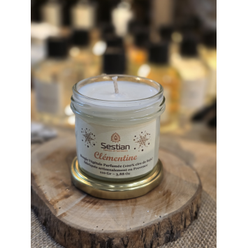 Bougie végétale parfumée "Clémentine"