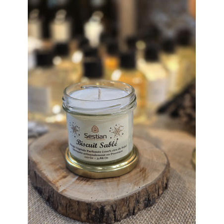 Bougie végétale Parfumée Biscuit Sablé
