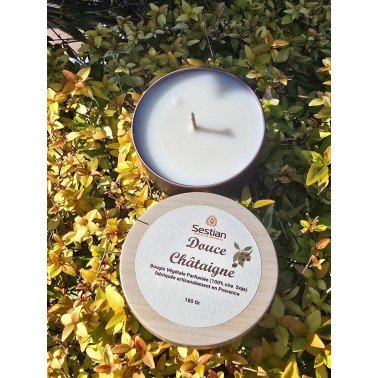 Edition Spéciale Bougie Naturelle Parfumée Douce Châtaigne Edition Spéciale Bougie Naturelle Parfumée Douce Châtaigne