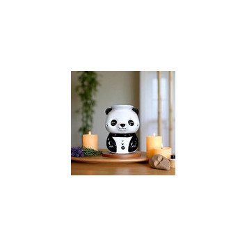 Brûleur de Senteurs Panda en Céramique – Diffuseur Zen et Décoratif