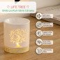Brûle-Parfum Life Tree – Diffuseur de Parfum en Céramique | Compatible Cires, Fondants & Huiles Essentielles |