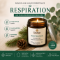 BOUGIE RESPIRATION - Huiles essentielles