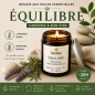 BOUGIE EQUILIBRE - Huiles essentielles