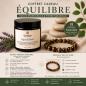 Coffret Cadeau Équilibre – Bougie & Bracelet Œil du Tigre