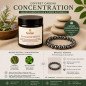 Coffret Cadeau Concentration – Bougie & Bracelet Hématite