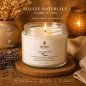 Bougie Naturelle Lavandin – Gamme M 210g (50h) Aux huiles essentielles – Relaxation & bien-être