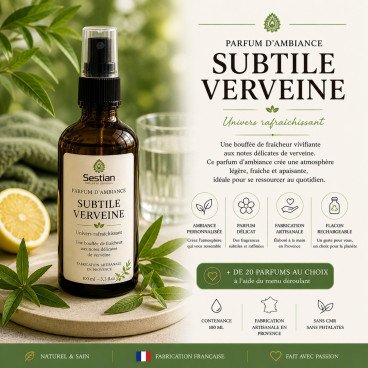 Parfum d'ambiance Subtile Verveine