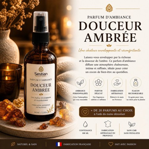 Parfum d'ambiance Douceur Ambrée