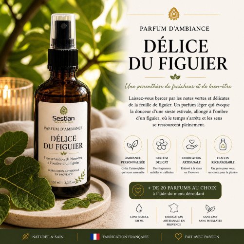Parfum d'ambiance Délice du Figuier
