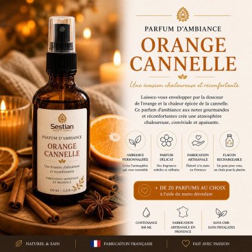 Parfum d'ambiance Orange-Cannelle