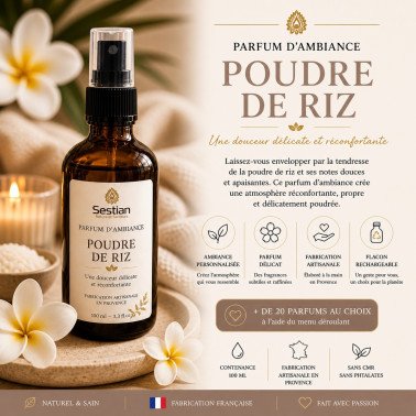 Parfum d'ambiance Poudre de Riz Parfum d'ambiance Poudre de Riz