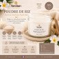 Bougie Parfumée Poudre de Riz XL 2 mèches
