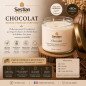 Bougie végétale parfumée Chocolat XL – 370g – 2 mèches