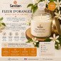 Bougie végétale parfumée Fleur d’Oranger 210g – Florale et réconfortante