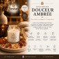 Bougie végétale parfumée Douceur Ambrée 110g – Chaleureuse et réconfortante Bougie végétale parfumée Douceur Ambrée 110g – Chaleureuse et réconfortante
