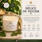 Bougie Parfumée Délice du Figuier XL 2 mèches Bougie Parfumée Délice du Figuier XL 2 mèches