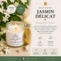 Bougie Végétale Parfumée Jasmin Délicat