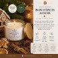 Bougie végétale parfumée Pain d’Épices Aixois 210g – Réconfortante et festive Bougie végétale parfumée Pain d’Épices Aixois 210g – Réconfortante et festive