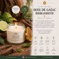 Bougie végétale parfumée Bois de Gaïac Bergamote 110g – Élégance boisée & hespéridée Bougie végétale parfumée Bois de Gaïac Bergamote 110g – Élégance boisée & hespéridée