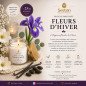 Bougie végétale parfumée Fleurs d’Hiver – 110g – Florale et Poudrée Bougie végétale parfumée Fleurs d’Hiver – 110g – Florale et Poudrée