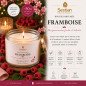 Bougie naturelle parfumée Fleur de Tiaré 210 Gr