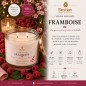Bougie naturelle parfumée Fleur de Tiaré 370 Gr XL