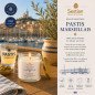 Bougie végétale parfumée Pastis Marseillais – 110g – Ambiance Provençale