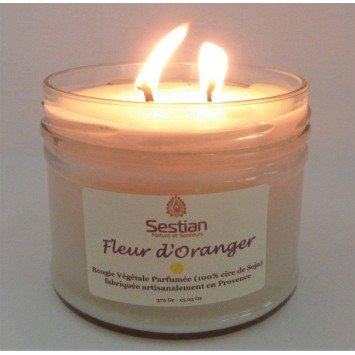 Bougie Parfumée Fleur d'Oranger XL 2 mèches