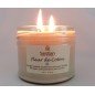Bougie Parfumée Fleur de Coton XL 2 mèches Bougie Parfumée Fleur de Coton XL 2 mèches
