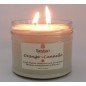 Bougie Parfumée Orange-Cannelle XL 2 mèches Bougie Parfumée Orange-Cannelle XL 2 mèches