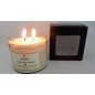 Bougie Parfumée Note de Musc XL 2 mèches Bougie Parfumée Note de Musc XL 2 mèches