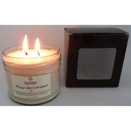 Bougie Parfumée Fleur de Cerisier XL 2 mèches