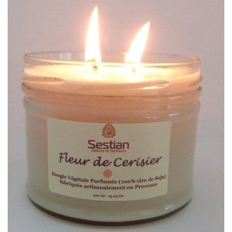 Bougie Parfumée Fleur de Cerisier XL 2 mèches