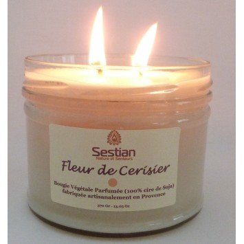 Bougie Parfumée Fleur de Cerisier XL 2 mèches